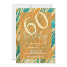 Elegante Purpurina Gold Caligraphy Cumpleaños