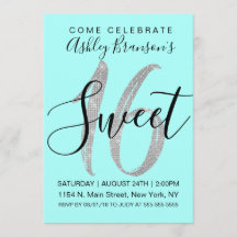 Elegante Purpurina Verde azulado Silver Sequin dul