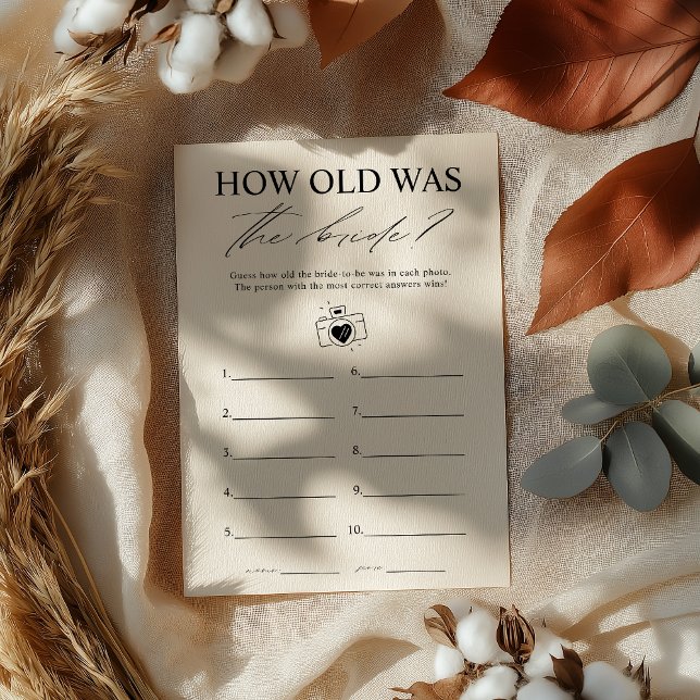 Invitación Elegante: ¿Qué edad tenía el juego de ducha de nov (Subido por el creador)