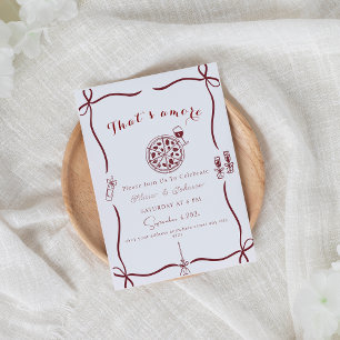 Invitación Elegante que es una fiesta de compromiso más diver