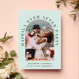 Invitación Elegante recepción de matrimonio de la Casa de la 