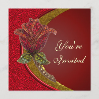 Invitación Elegante Rosa-invitación