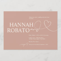 Elegante Rubor Minimalismo Boda ensayo cena