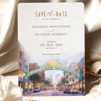 Elegante San Diego, California Save-the Date
