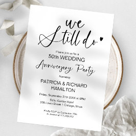 Invitación Elegante Seguimos Haciendo El Boda De Vocar Renova