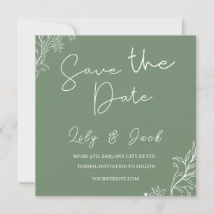 Invitación Elegante, sencillo y minimalista Elegante y modern