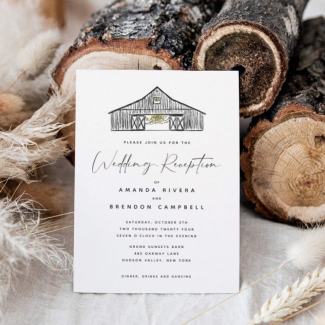 Invitación Elegante Sitio Web Único Para La Recepción De Boda (Subido por el creador)