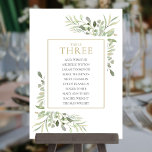 Invitación Elegante tabla de verdor Número de asiento<br><div class="desc">Estas elegantes tarjetas de doble cara con números de mesa son perfectas para cualquier celebración. Diseñado por Thisisnotme©</div>