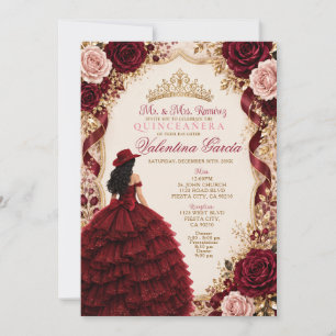 Invitación Elegante Vaquera Sweet 15 Quinceañera