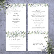 Elegante Verdor Todo En Uno Boda