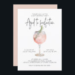 Invitación Elegante vino rosado de la edad a la perfección 40<br><div class="desc">// Puede ser totalmente personalizado para satisfacer sus necesidades. Diseñado por Gorjo Designs via Zazzle. // ¿Necesita ayuda para personalizar su diseño? ¿Tienes otras ideas? Siéntase libre de contactarme (Zoe) directamente.</div>