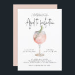 Invitación Elegante vino rosado de la edad a la perfección 40<br><div class="desc">// Puede ser totalmente personalizado para satisfacer sus necesidades. Diseñado por Gorjo Designs via Zazzle. // ¿Necesita ayuda para personalizar su diseño? ¿Tienes otras ideas? Siéntase libre de contactarme (Zoe) directamente.</div>