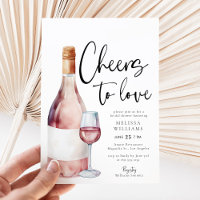 Elegante vino rosado para amar a la ducha de novia