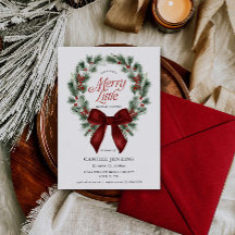 Elegante y Alegre Bridal Shower de Navidad