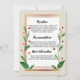 Invitación Elegante y clásico sofisticado