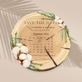 Invitación Elegante y Moda Boda rústico Wooden guardar la fec
