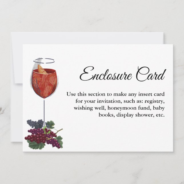 Invitación Elegante y Moda Gold vino antes de prometer una no (Anverso)