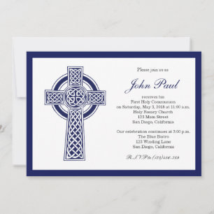 Invitación elegante y moderna de la comunidad para