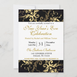 Invitación elegante y moderna para la fiesta de No