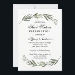 Invitación Elegante y moderno dulce de hoja verde 16 invitado<br><div class="desc">Elegante y moderno Colección de Concordancia con Hojas Verdes de 16 Invites en Nicho y Nest Store.</div>