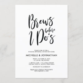 Invitación Elegante y perfecto ensayo de bodas invitan a cena