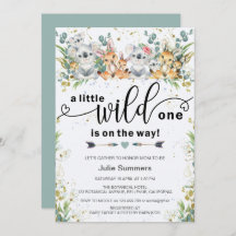 Elegante y salvaje Baby Shower de un Safari de Bus