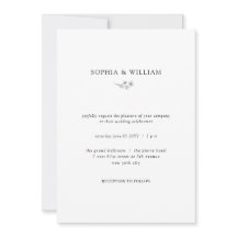 Elegante y sencillo lujo todo en un Boda