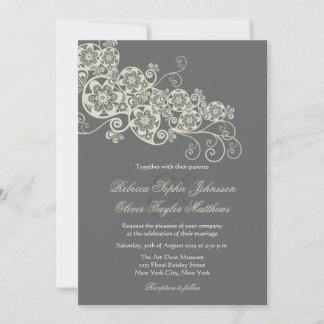 Invitación Elegante y vintage Boda Paisley Boho Invitado a la