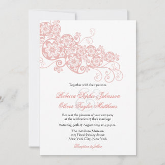 Invitación Elegante y vintage Boda Paisley Boho Invitado a la