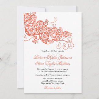Invitación Elegante y vintage Boda Paisley Boho Invitado a la