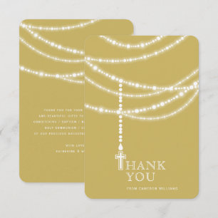 Invitación Elegantes Colas De Rosario Y Cruzando La Religiosi