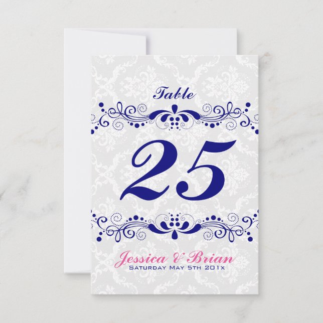 Invitación Elegantes Damascos blancos de encaje floral de ton (Anverso)