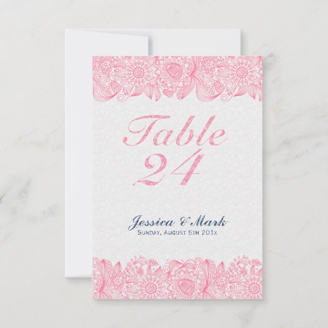Invitación Elegantes damascos blancos y paisley rosada floral (Reverso)
