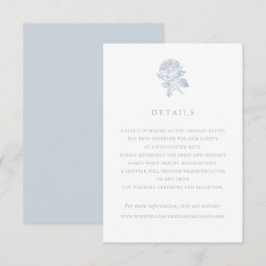 Invitación Elegantes detalles de Boda de Rosas franceses de é