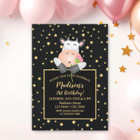 Elegantes estrellas de oro lindo Personalizado vac