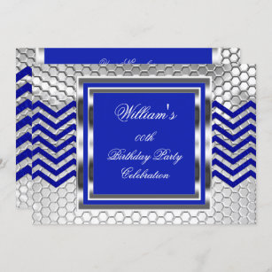 Invitaciones De Cumpleanos Hombre Elegante Zazzle Es