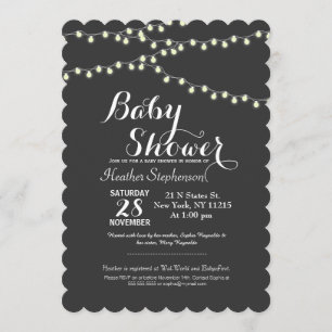 Invitación Elegantes manchas de luces