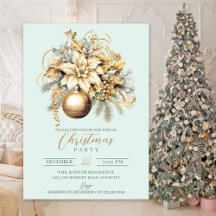 Elegantes Navidades clásicos de lujo de la menta d
