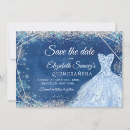 Invitación Elegantes Navidades De La Armada Mis Quince Salven