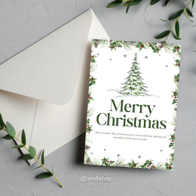 Invitación Elegantes Navidades Festividad Festividad de la fa (Subido por el creador)