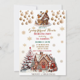 Invitación Elegantes Navidades Fiesta moderno