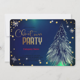 Invitación Elegantes Navidades mágicos