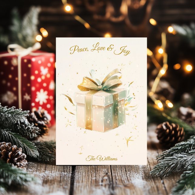 Invitación Elegantes Navidades Minimalistas y Ilustracion de  (Subido por el creador)