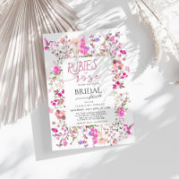 Elegantes rubias y ducha Rosa floral de novias