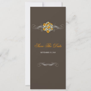 Invitación Elegantes Sunflowers & Daisies Bouquet Guardar La