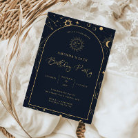 Elementos místicos celestes Starsign 50 cumpleaños