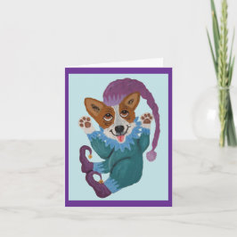 Invitación Elfo Corgi