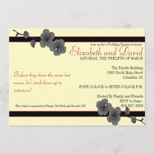 Invitación Elizabeth y David: Stock the Bar 2