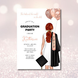 Invitación Ella Creía Que Podía Así Que Hizo La Fiesta De Gra