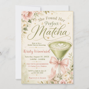 Invitación Ella Encontró su Despedida de Soltera Perfecta con